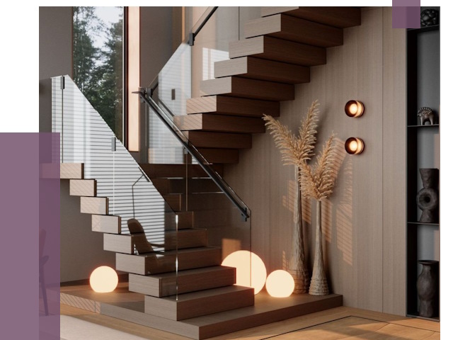 Изготовление и монтаж лестниц в Чернушке от 86326 руб. | ПРОЛЁТ-Чрш