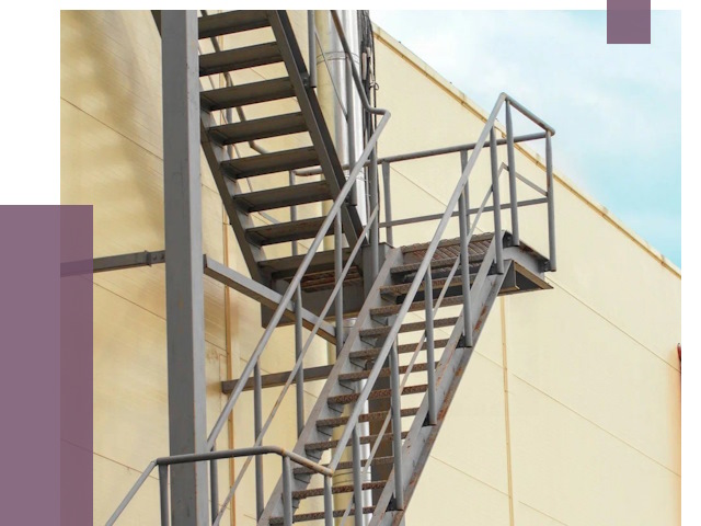 Пожарные лестницы в Чернушке от 12187 руб. — монтаж и продажа | ПРОЛЁТ-Чрш