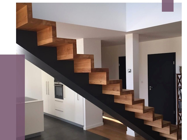 Изготовление деревянных лестниц в Чернушке от 86326 руб. | ПРОЛЁТ-Чрш