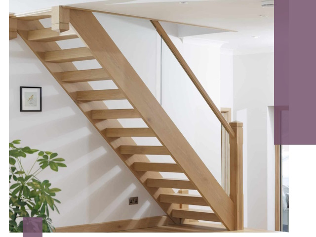 Изготовление деревянных лестниц под ключ в Чернушке для дома