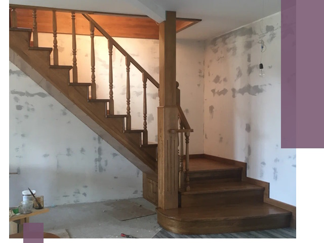 Ремонт деревянных лестниц в Чернушке: быстро и качественно