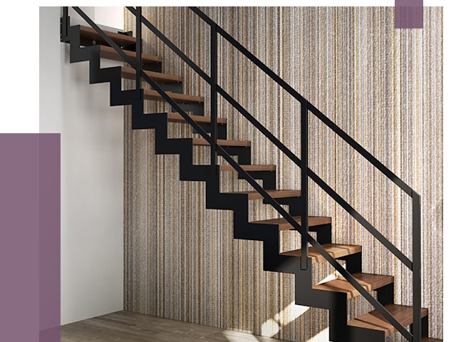 Изготовление металлических лестниц в Чернушке от 48241 руб. | ПРОЛЁТ-Чрш