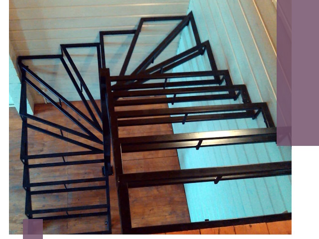 Изготовление металлических лестниц любой сложности в Чернушке