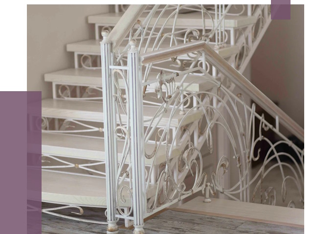 Изготовление кованых лестниц на заказ в Чернушке от 86326 руб. | ПРОЛЁТ-Чрш