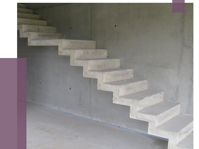 Бетонные лестницы в Чернушке от 18789 руб. под ключ | ПРОЛЁТ-Чрш