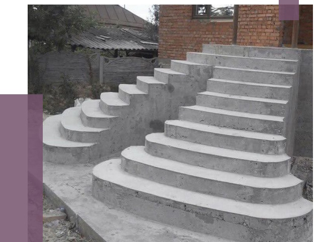 Монтаж бетонных лестниц в Чернушке от 4266 руб. 