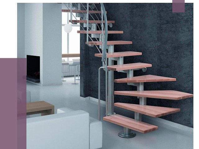 Модульные лестницы в Чернушке от 16757 руб. — купить в ПРОЛЁТ-Чрш