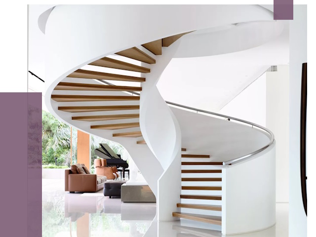 Винтовые лестницы в Чернушке под ключ от 48241 руб. | ПРОЛЁТ-Чрш