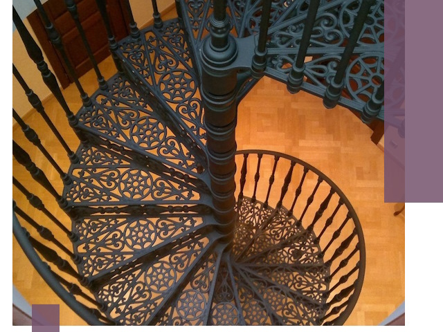 Винтовые лестницы под ключ в Чернушке: производство и монтаж