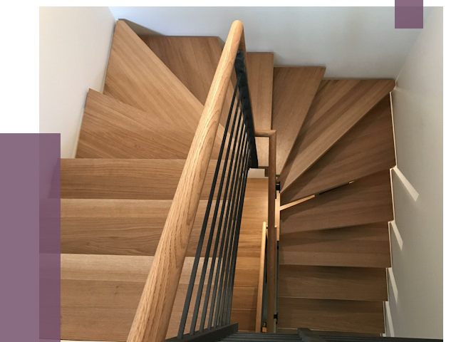 П-образные лестницы в Чернушке под ключ от 48241 руб. | ПРОЛЁТ-Чрш