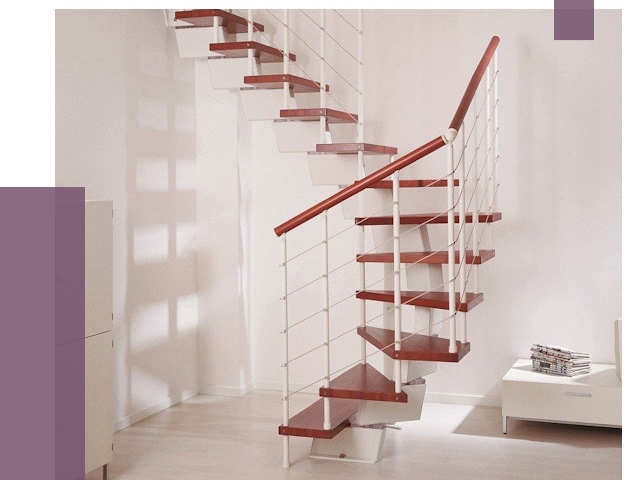 Изготовление лестниц на больцах в Чернушке от 9648 руб. | ПРОЛЁТ-Чрш