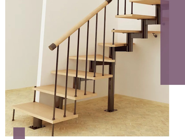 Монтаж лестниц на больцах в Чернушке — быстро и надежно