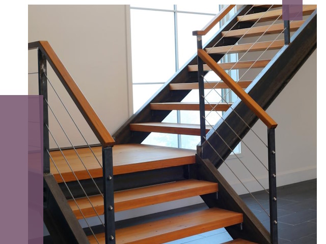 Изготовление лестниц на металлокаркасе в Чернушке от 18789 руб. | ПРОЛЁТ-Чрш