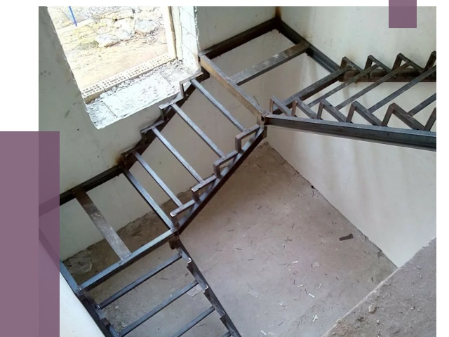 Монтаж лестниц на металлокаркасе в Чернушке от 12695 руб. — ПРОЛЁТ-Чрш