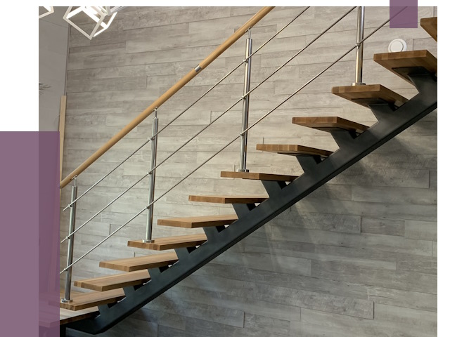 Изготовление лестниц на монокосоуре в Чернушке от 75662 руб. 