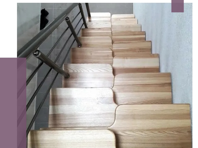 Лестницы гусиный шаг в Чернушке от 12949 руб. под ключ | ПРОЛЁТ-Чрш