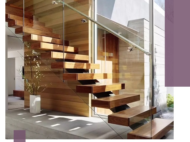 Современные лестницы на заказ в Чернушке — изготовление и монтаж