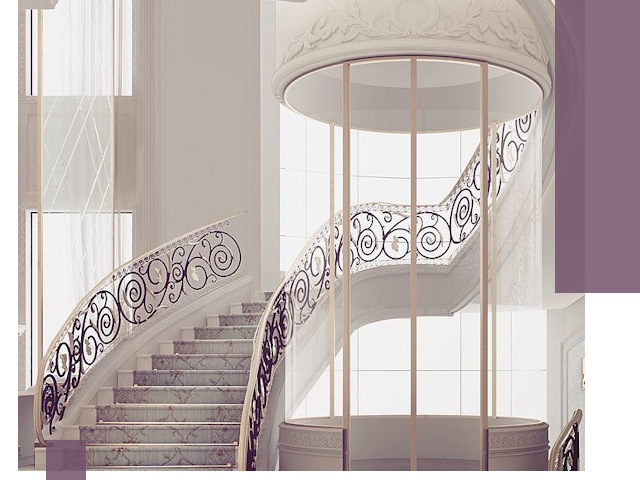 Элитные лестницы на заказ высокого класса в Чернушке