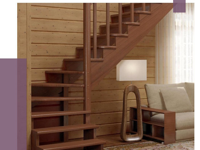 Лестницы эконом класса в Чернушке от 18128 руб. бюджетные решения