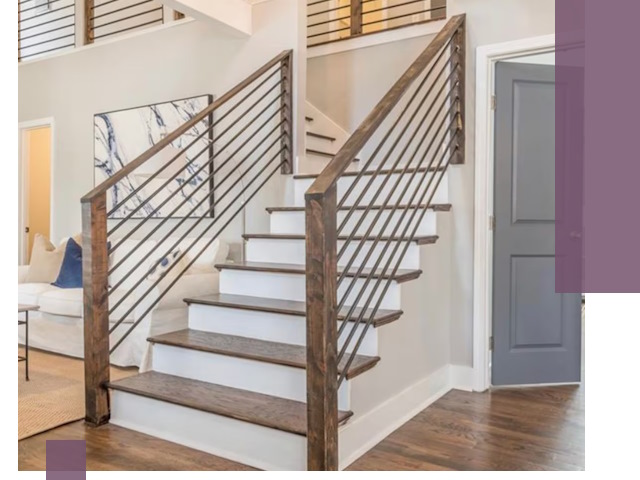 Лестницы для коттеджа под ключ в Чернушке — изготовление и монтаж