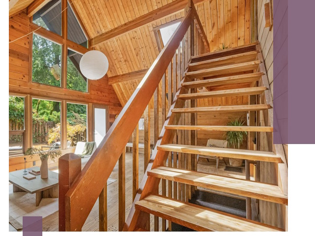 Лестницы для дачи под ключ в Чернушке — изготовление и монтаж