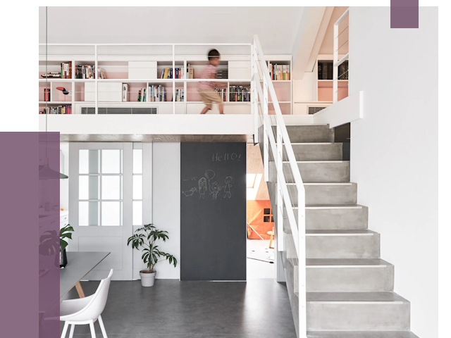 Лестницы для двухуровневой квартиры в Чернушке от 175191 руб. | ПРОЛЁТ-Чрш