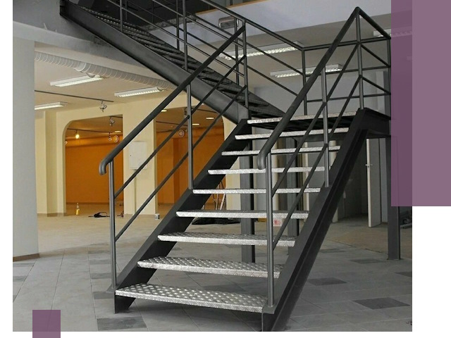 Лестницы для офиса в Чернушке: изготовление, монтаж, демонтаж