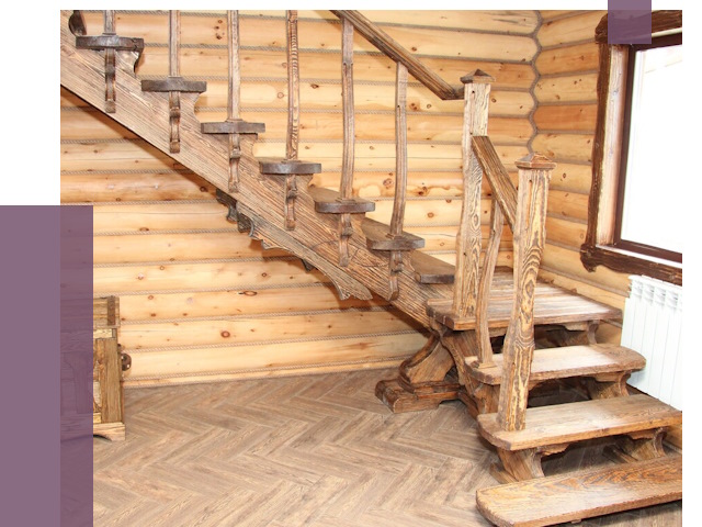 Лестницы в баню в Чернушке от 18992 руб. — изготовление | ПРОЛЁТ-Чрш