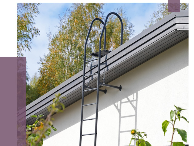 Лестницы на крышу в Чернушке от 18992 руб. — монтаж и монтаж ПРОЛЁТ-Чрш