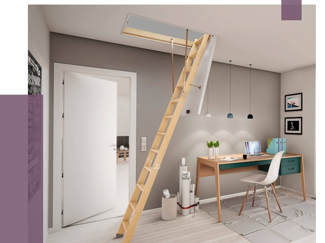 Чердачные лестницы в Чернушке — от 14472 руб. | ПРОЛЁТ-Чрш