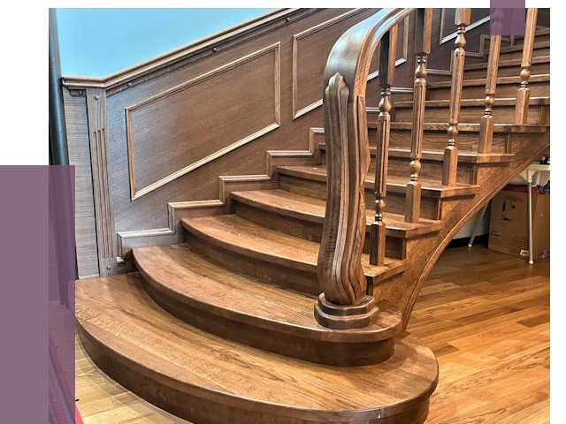 Дубовые лестницы под ключ в Чернушке от 175191 руб. — ПРОЛЁТ-Чрш