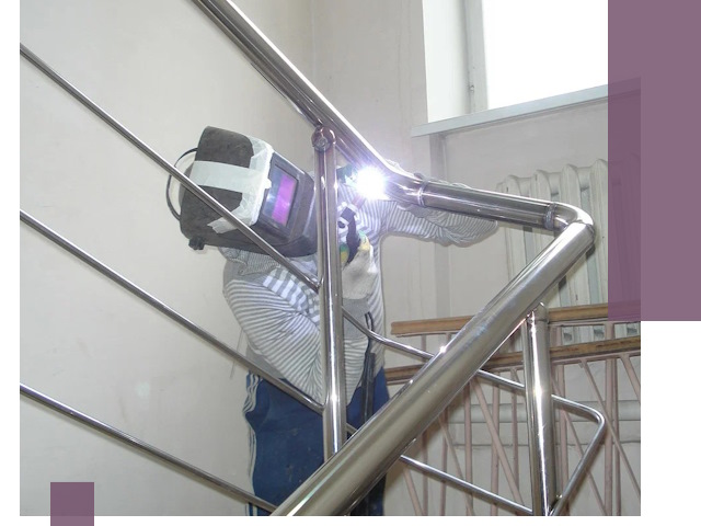 Монтаж перил и ограждений качественно в Чернушке