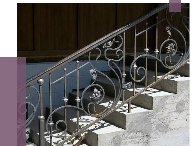 Кованые перила в Чернушке от 8633 руб. под ключ — качество от ПРОЛЁТ-Чрш
