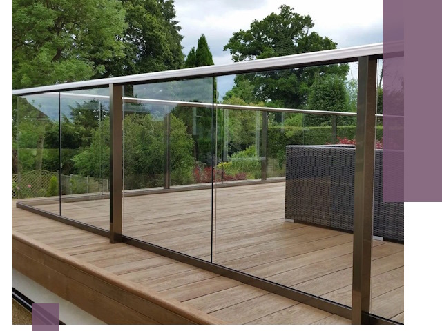 Алюминиевые перила на заказ в Чернушке — монтаж и гарантия