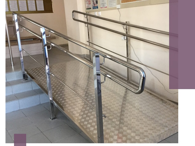 Перила для инвалидов в Чернушке — надежные поручни и ограждения