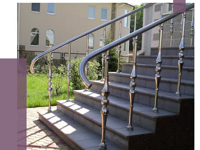 Перила для крыльца в Чернушке от 10664 руб. — монтаж ПРОЛЁТ-Чрш