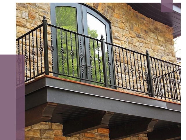Балконные ограждения в Чернушке от 7972 руб. — купить | ПРОЛЁТ-Чрш