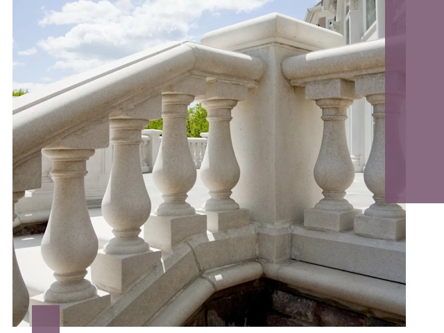 Балюстрады из металла и камня под ключ в Чернушке