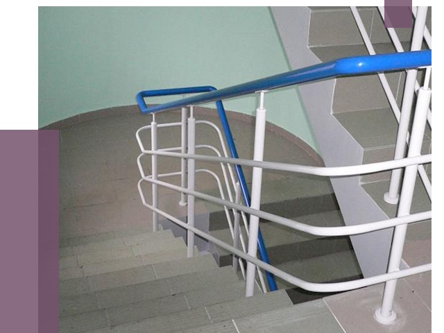 Перила в подъезде в Чернушке — установка и замена от 7363 руб. | ПРОЛЁТ-Чрш