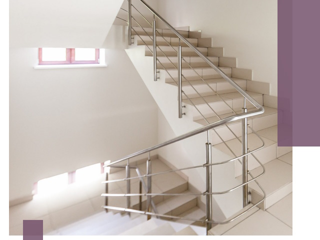 Установка и замена перил в подъезде в Чернушке