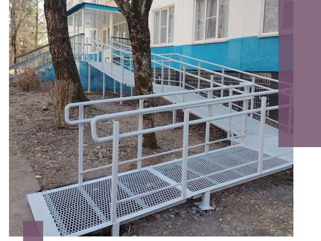 Пандусы под ключ в Чернушке: изготовление, монтаж и демонтаж