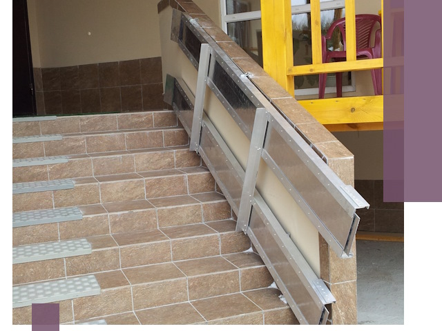 Откидные пандусы под ключ в Чернушке — монтаж и демонтаж