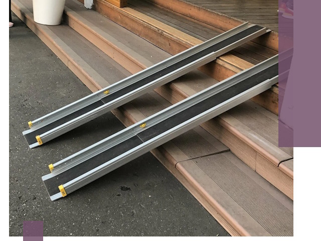 Телескопические пандусы под ключ в Чернушке — изготовление и монтаж