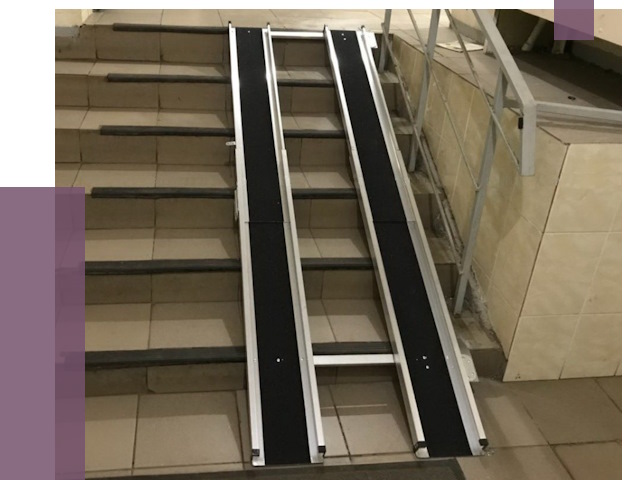 Установка пандуса в подъезд в Чернушке от 7922 руб. под ключ | ПРОЛЁТ-Чрш