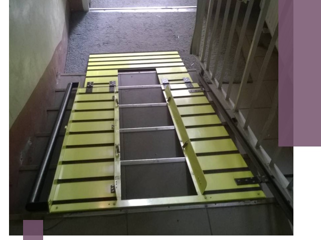 Профессиональный монтаж пандуса в подъезд в Чернушке