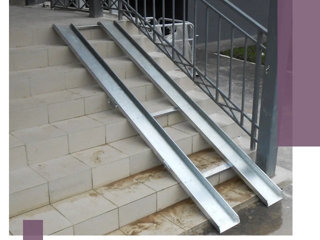 Пандусы для детских колясок в Чернушке: изготовление и монтаж