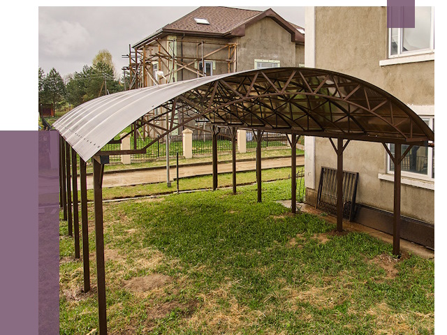 Демонтаж навесов в Чернушке от 4570 руб. — разборка и вывоз | ПРОЛЁТ-Чрш