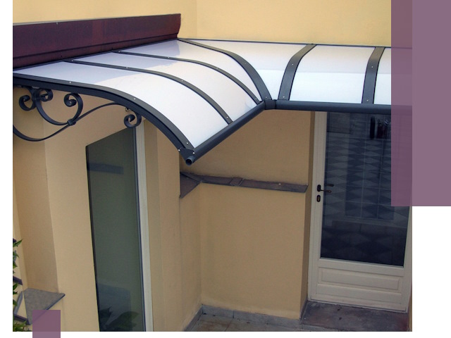 Монтаж козырьков любой сложности в Чернушке под ключ