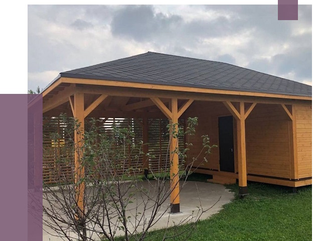 Навесы под ключ в Чернушке от 47987 руб.  | ПРОЛЁТ-Чрш