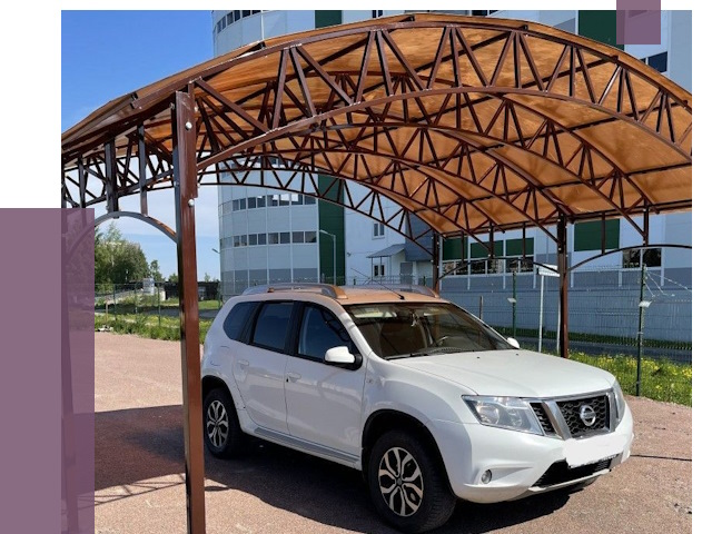 Недорогие навесы в Чернушке от 42655 руб. | ПРОЛЁТ-Чрш